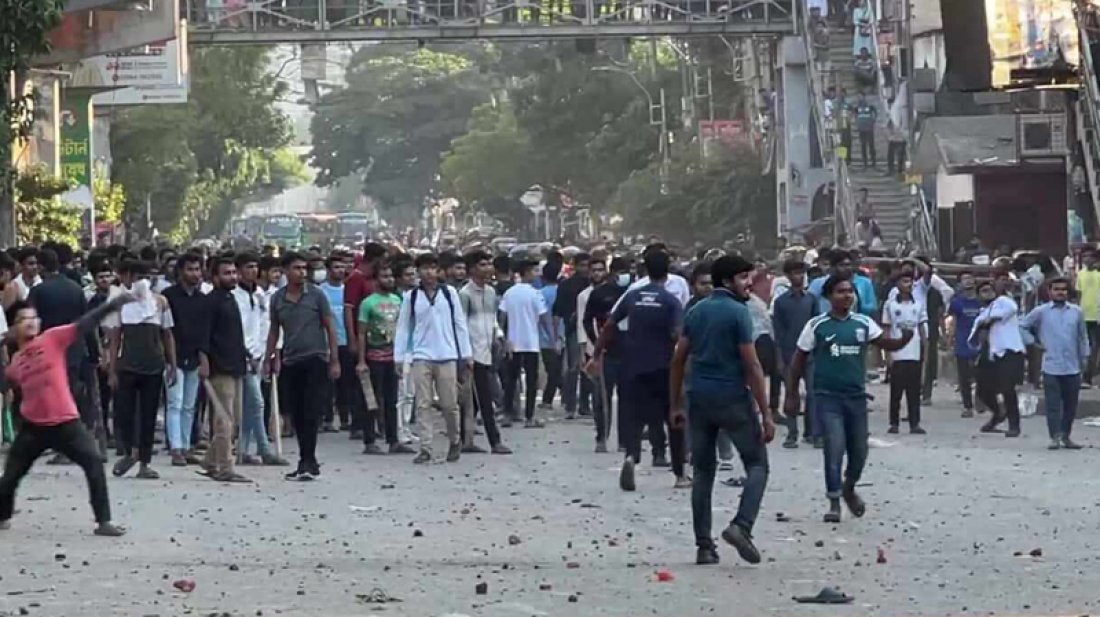 ঢাকা কলেজ ও সিটি কলেজের শিক্ষার্থীদের মধ্যে সংঘর্ষ