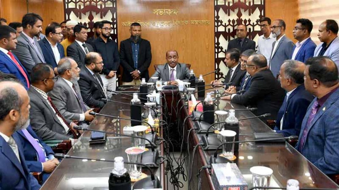 দুর্নীতি করলে প্রশাসনিক শাস্তি নয়, মামলা হবে: আইনমন্ত্রী