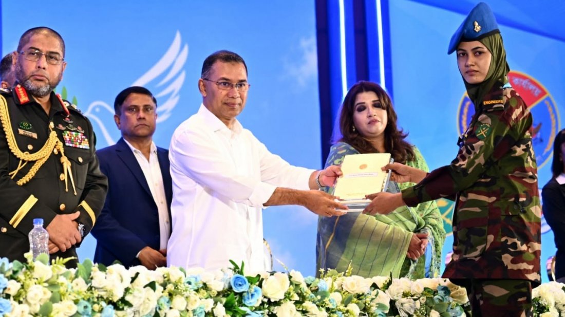 বৈশ্বিক শান্তি ও স্থিতিশীলতার পক্ষে বাংলাদেশের অবস্থান সুদৃঢ় থাকবে: প্রধানমন্ত্রী